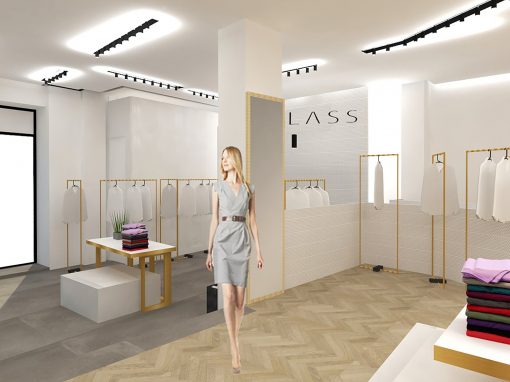 PROGETTAZIONE NEGOZIO DI ABBIGLIAMENTO CLASS